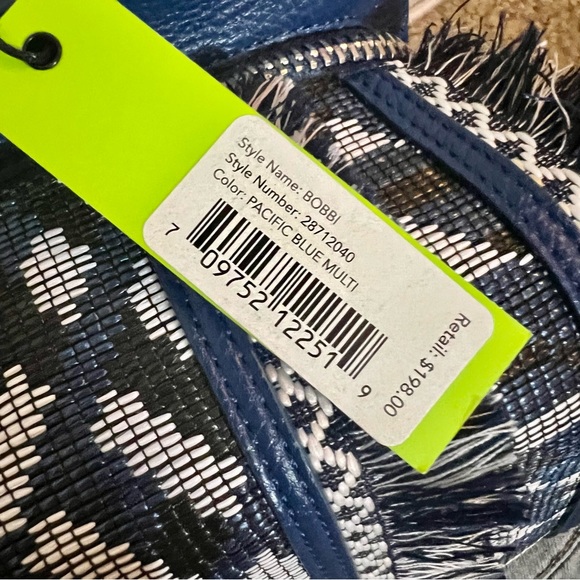 NEW - 2pc Festival Denim Fringe Set - Sam Edelman & Blank NYC - Picture 7 of 14